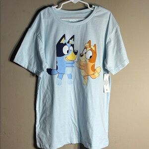 Bluey and Bingo Short Sleeve Shirt 10-12